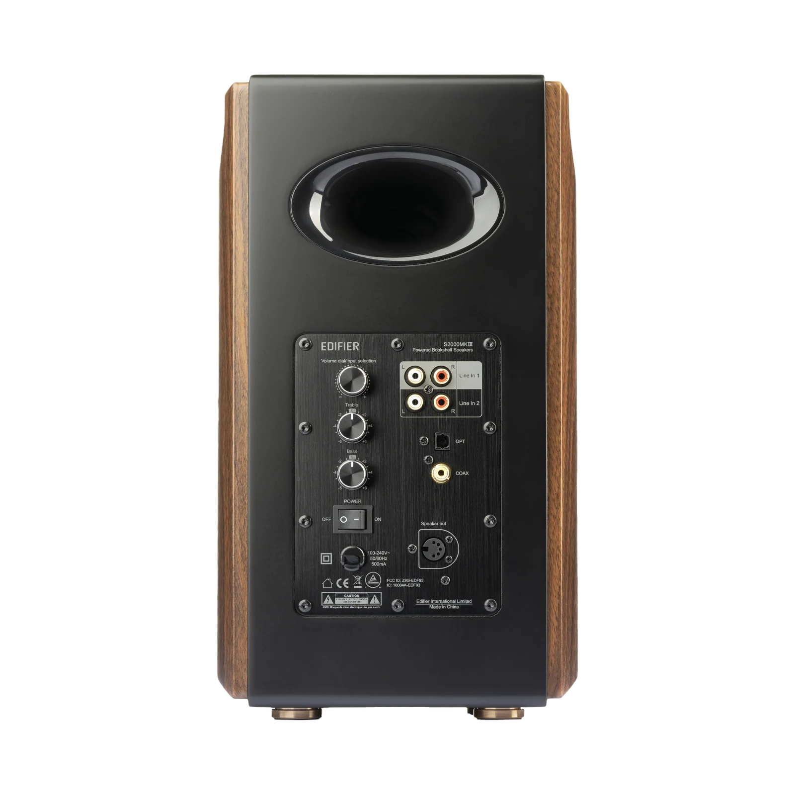 S2000MKIII Powered Bluetooth Bookshelf 2.0 Speakers(Certified Refurbished) - Image 4