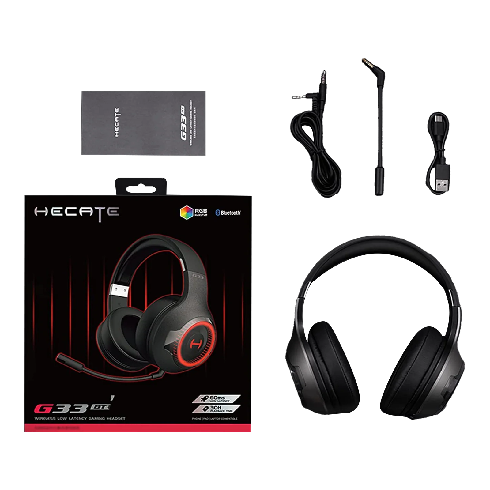 G33BT Low Latency Bluetooth Gaming Headphones - Image 9