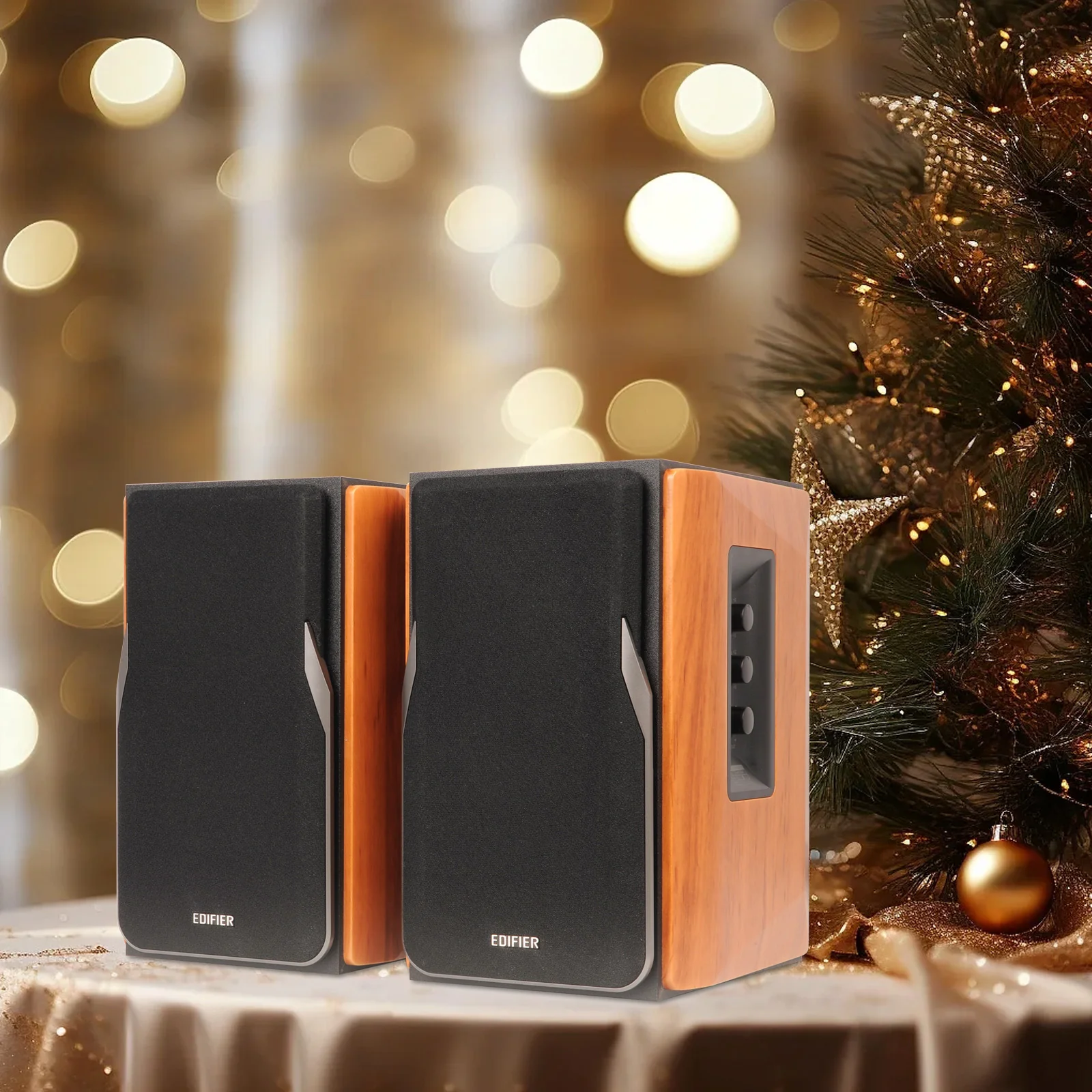 R1380DB Active Bluetooth Bookshelf Speakers - Image 3