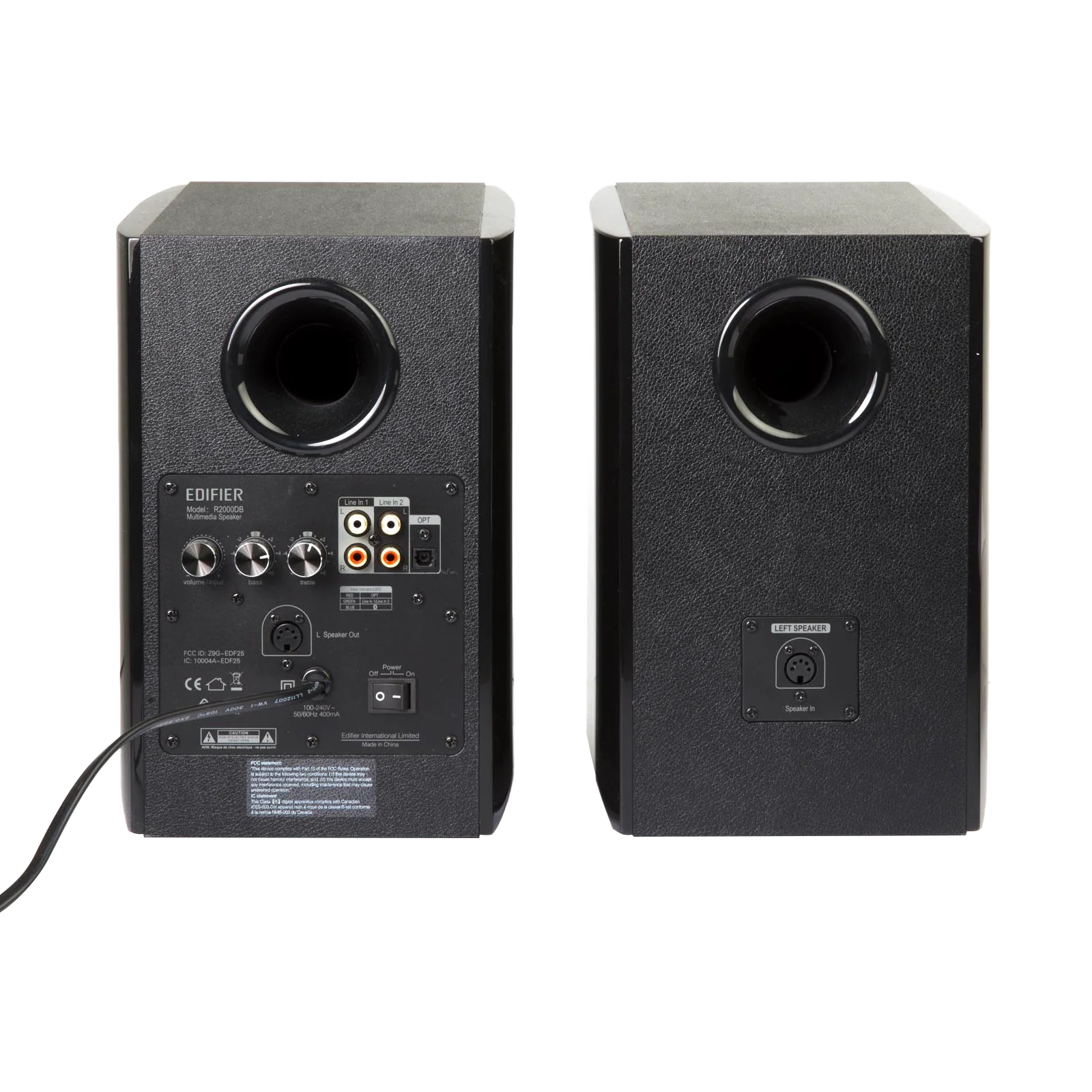 R2000DB Powered Bluetooth Bookshelf Speakers - Image 8