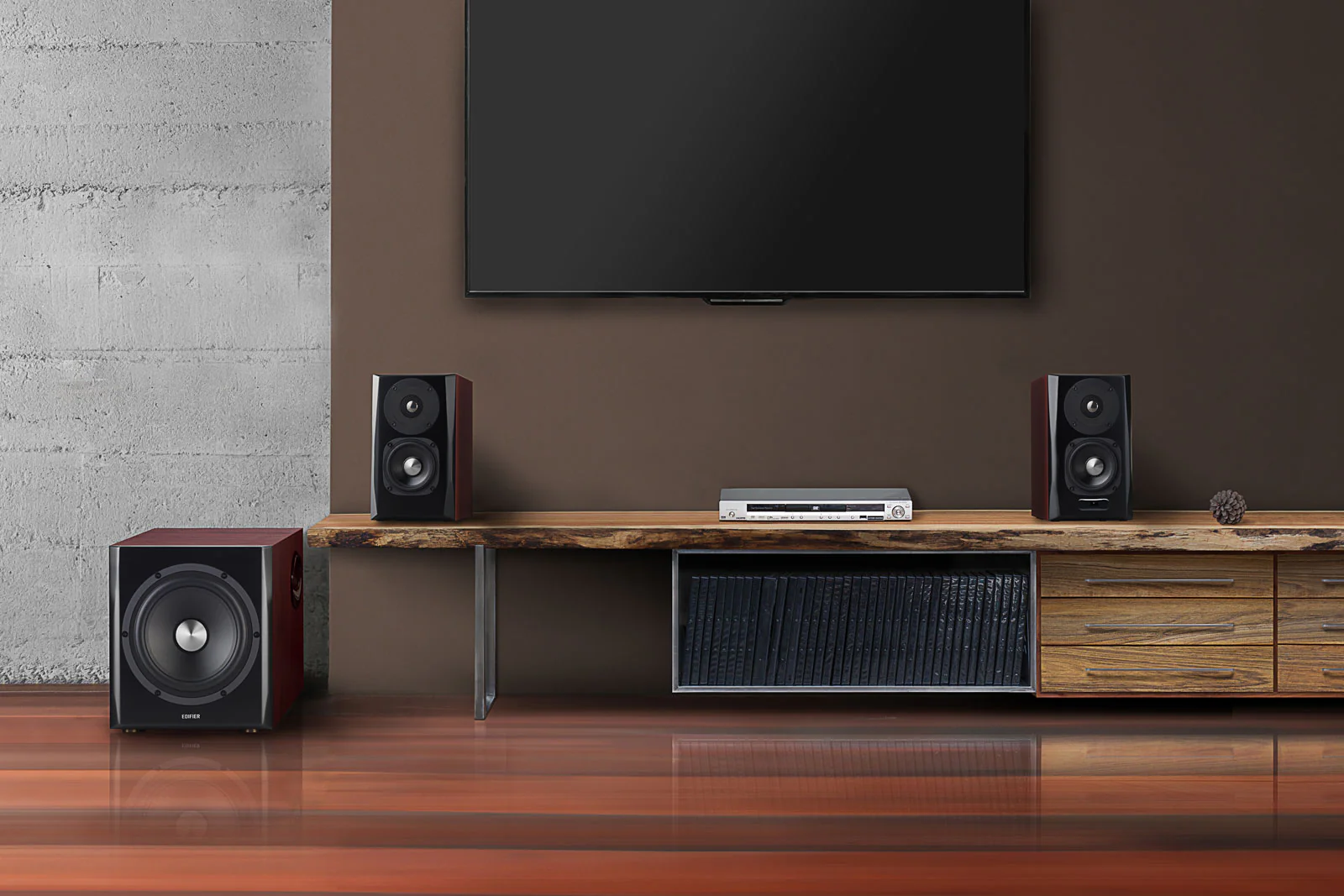 S350DB Bluetooth Bookshelf Speakers with Subwoofer(Certified Refurbished) - Image 6