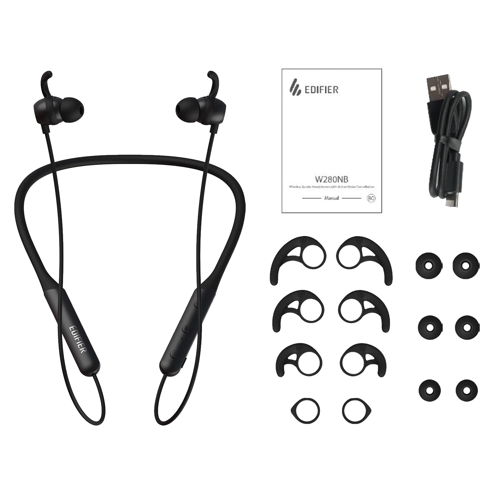 W280NB ANC Wireless Sports Headphones - Image 9