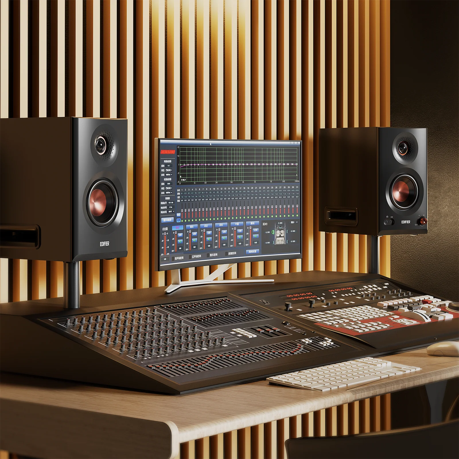 MR5 Tri-Amped Powered Studio Monitor Speakers - Image 6